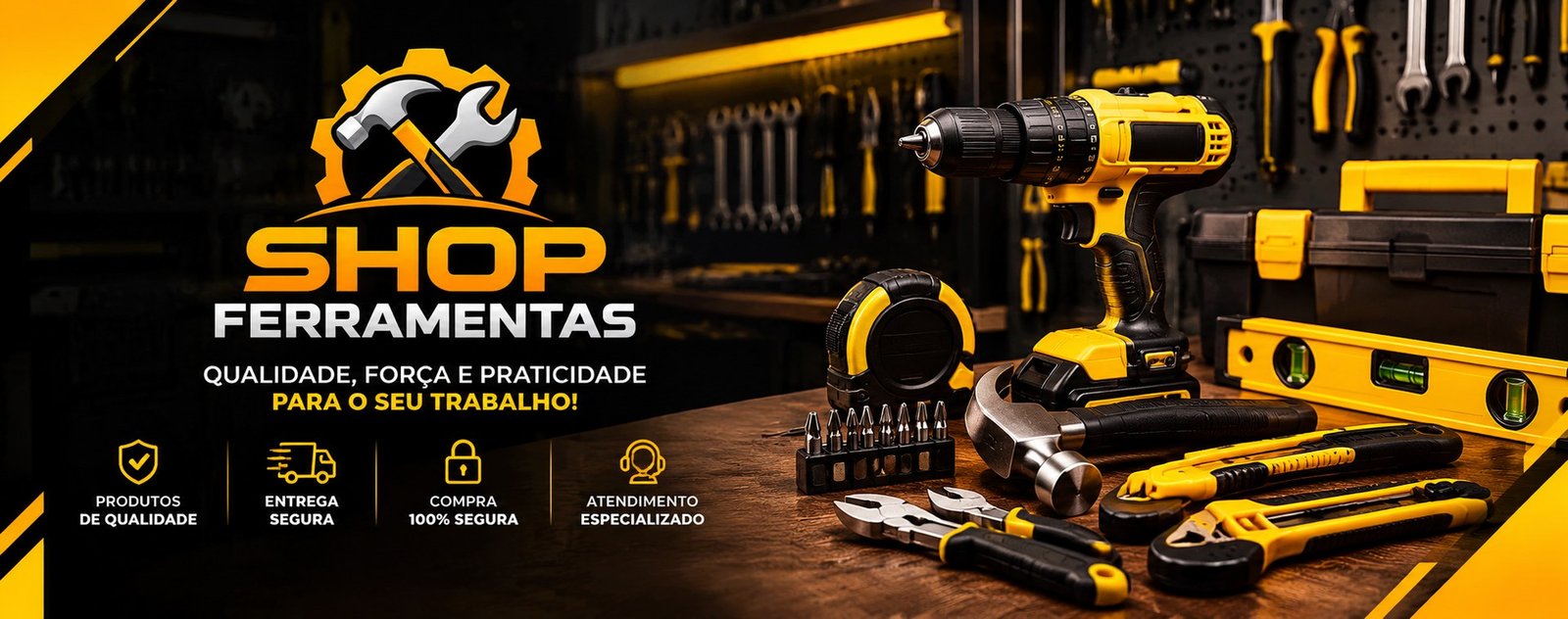 Shop Ferramentas — qualidade e as melhores ferramentas para o seu trabalho
